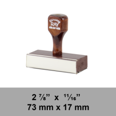 Traditionnal Rubber Stamp ET11
