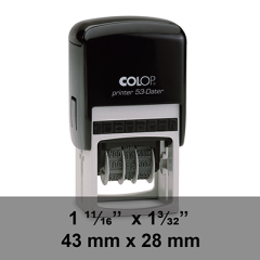Étampe Dateur Auto-Encreur Colop Printer 53