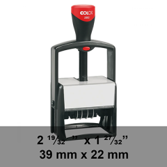Étampe Auto-Encreur Robuste Dateur Colop 2860