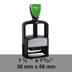 Robust Self-Inking Dater Colop S660 Green Line