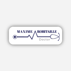 Illustration : Name tag - Métal - Forme Standard - Médecins et infirmières - Inspiration 269