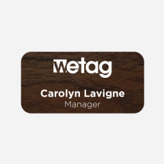 Illustration Name tag - Plastic - Standard shape - Inspiration 106