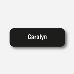 Name tag - Plastic - Standard shape - Inspiration 157