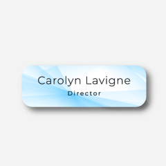 Name tag - Metal - Standard shape - Inspiration 178