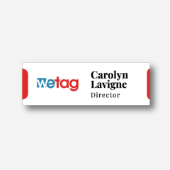 Name tag - Metal - Standard shape - Inspiration 180