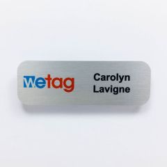 Name tag - Métal - Forme Standard