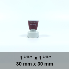 Pre-Inked MaxLight XL-495 Round Stamp