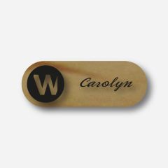 Illustration Name tag - Plastic - Standard shape - Inspiration 154