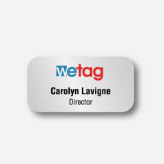Illustration Name tag - Metal - Standard shape - Inspiration 114