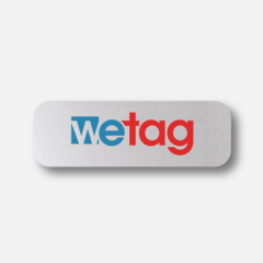 Illustration Name tag - Metal - Standard shape - Inspiration 150