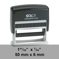 Colop Mini-Printer S110 Self-Inking Stamp