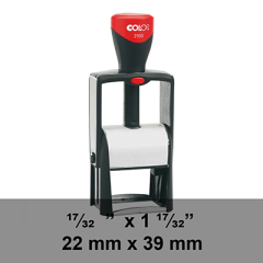 Colop 2100 Robust Metal Self-Inking Stamp
