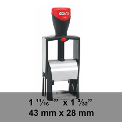 Colop 2300 Robust Metal Self-Inking Stamp