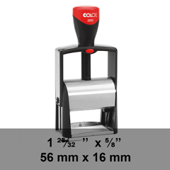 Colop 2400 Robust Metal Self-Inking Stamp