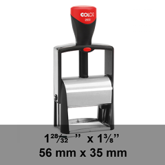 Colop 2600 Robust Metal Self-Inking Stamp