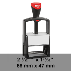 Colop 2800 Robust Metal Self-Inking Stamp