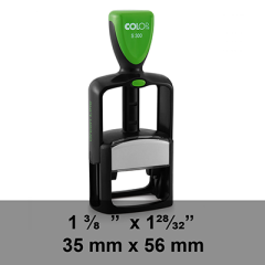 Colop S300 Green Line Robust Plastic Self-Inking Stamp