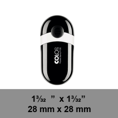 Colop Printer Ronde Pocket R30 Étampe Auto-encreur Ronde