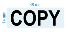 COPY Stock Stamp - Colop Printer 20	