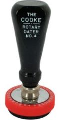 Traditionnal Rubber Stamp Dater Cooke No 4