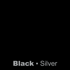 Noir engraved Silver