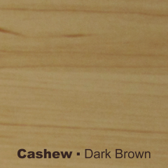 plaque signalétique - Plastique gravé - Cashew engraved Dark Brown