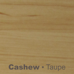 Plastic Cashew engraved Taupe Wetag