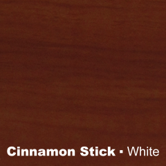 Plastic Cinnamon Stick engraved White Wetag