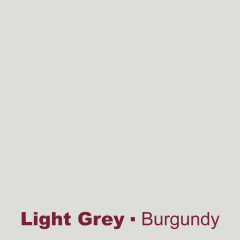 Plastic Light grey engraved burgundy  Wetag