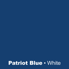 Plastic Patriot Blue engraved White Wetag
