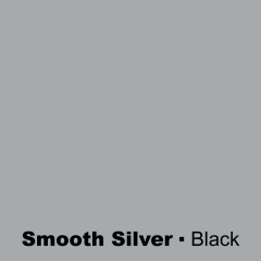Plastic Smooth Silver engraved Black Wetag