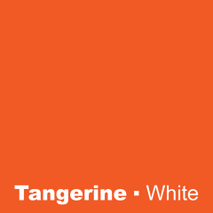 Tangerine Engraved Blanc