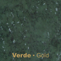 Plastic Verde engraved Gold Wetag