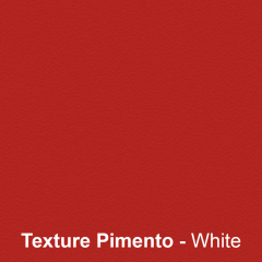 Plastic Pimento Texture Engraved White- sample