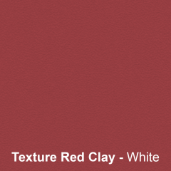 Plastic Red Clay Texture Engraved White - sample