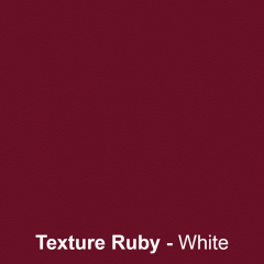 Plastic Ruby Texture Engraved White - sample