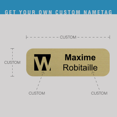 Order Custom name tag