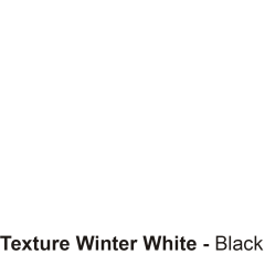 Plastic Winter White Texture Engraved Black - sample